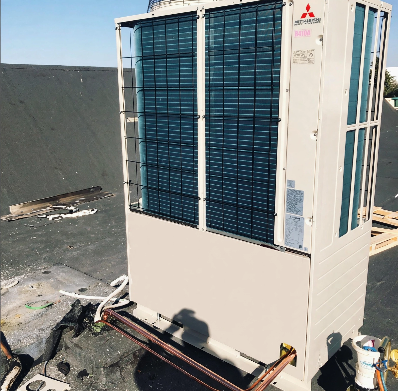 Instalación de aire acondicionado realizada en Almacelles por Verum Clima