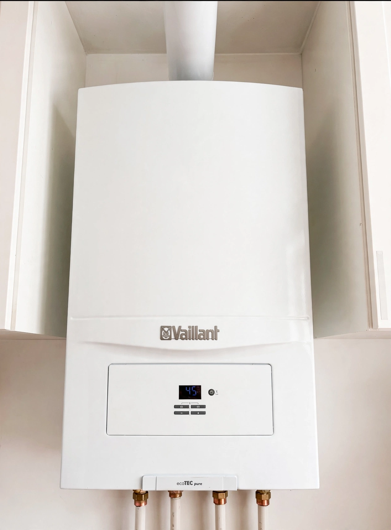 Caldera Vaillant instalada en una vivienda de Alcarràs