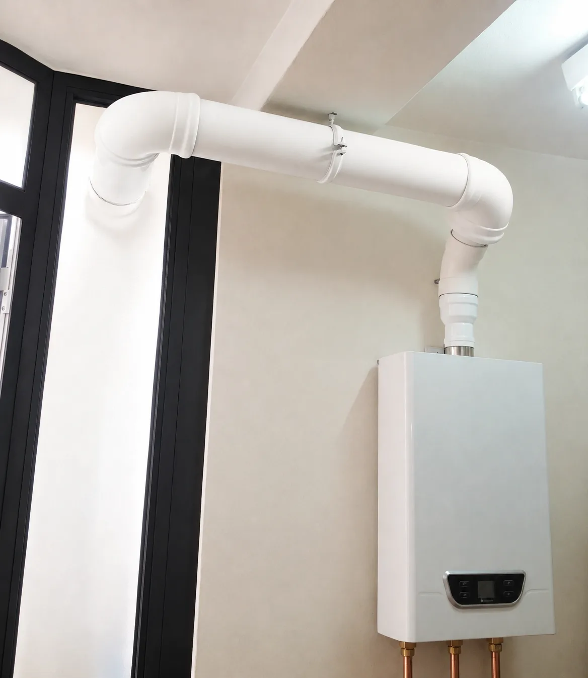 Instalación de caldera en una vivienda de Almacelles