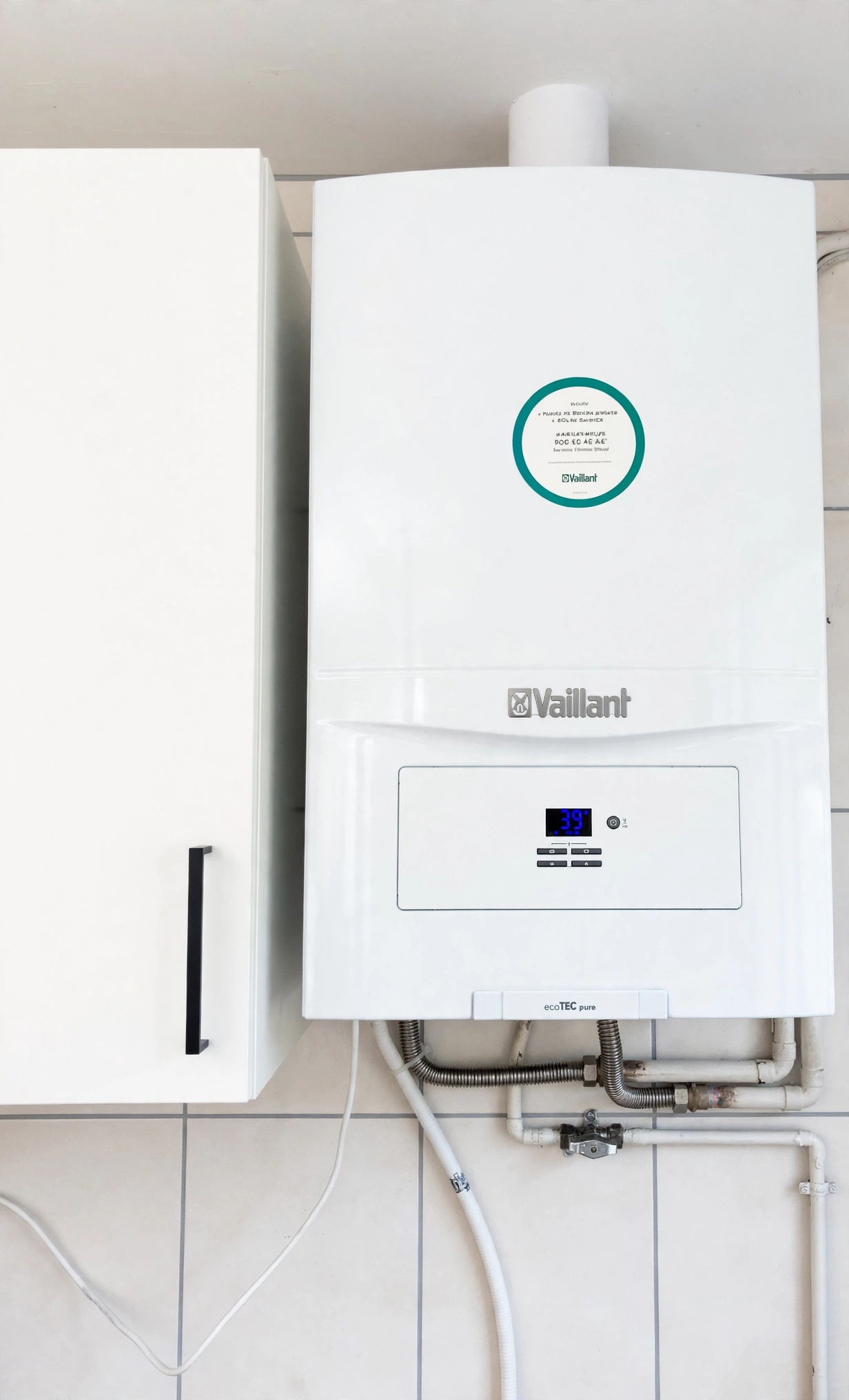 Caldera Vaillant instalada en una vivienda de Mollerussa